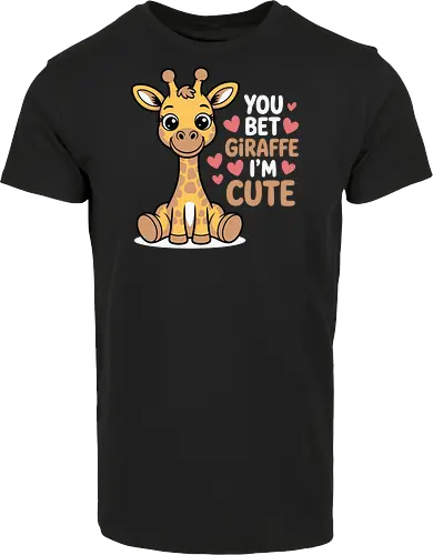 You bet giraffe I'm cute
