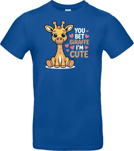 You bet giraffe I'm cute
