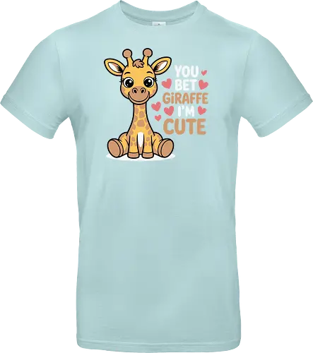 You bet giraffe I'm cute