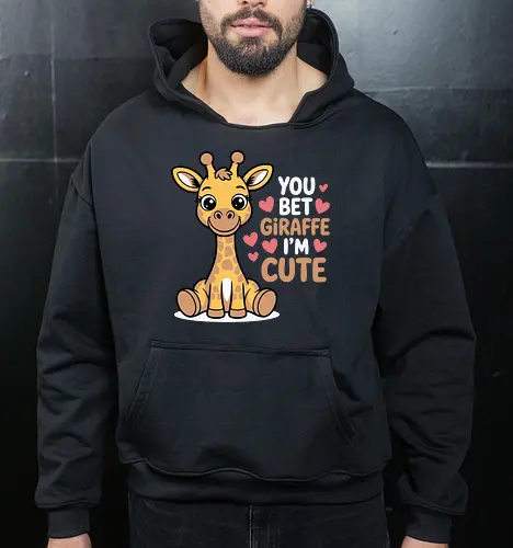 You bet giraffe I'm cute