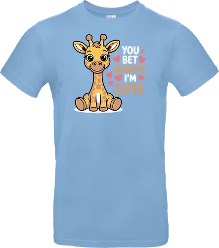 You bet giraffe I'm cute
