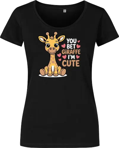 You bet giraffe I'm cute