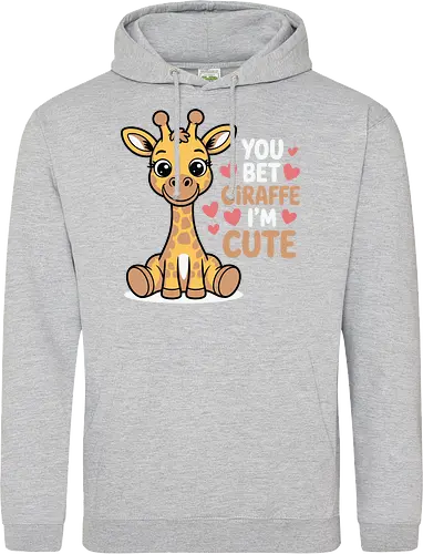 You bet giraffe I'm cute