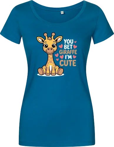 You bet giraffe I'm cute