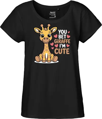 You bet giraffe I'm cute