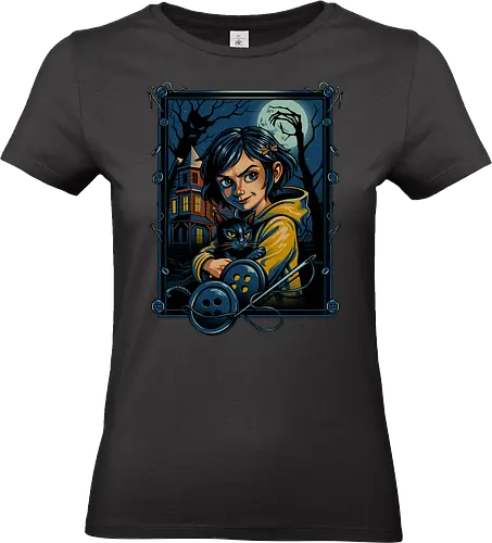 The House of Buttons - buttons, horror, goth, halloween - Standard T-Shirt (Frauen)