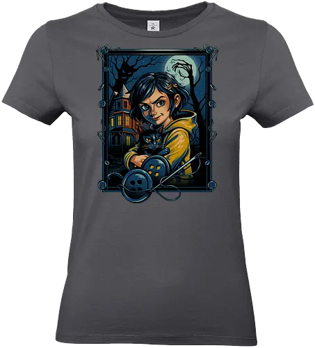 The House of Buttons - buttons, horror, goth, halloween - Standard T-Shirt (Frauen)