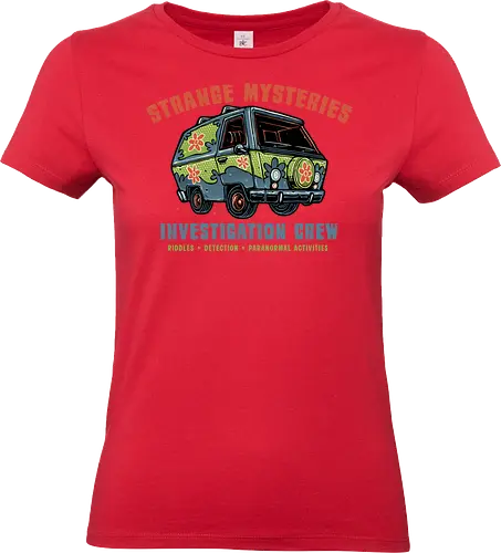 Strange Mysteries - Movie, film, cartoons, mystery, animated, TV series, cars - Standard T-Shirt (Frauen)