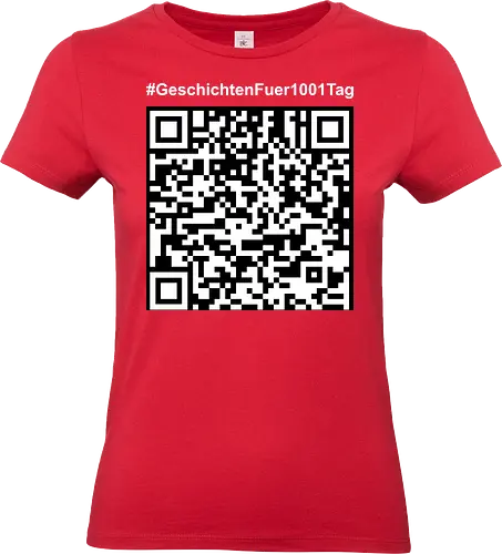 #GeschichtenFuer1001Tag - helle Schrift - Standard T-Shirt (Frauen)