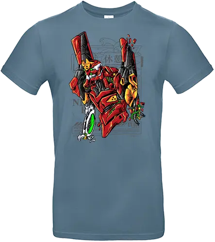 scarlet beast  - robot, mecha, japaneseart, mechanics, humanoid, futuristic, cyberpunk, artwear, streetwear, monster - Standard T-Shirt