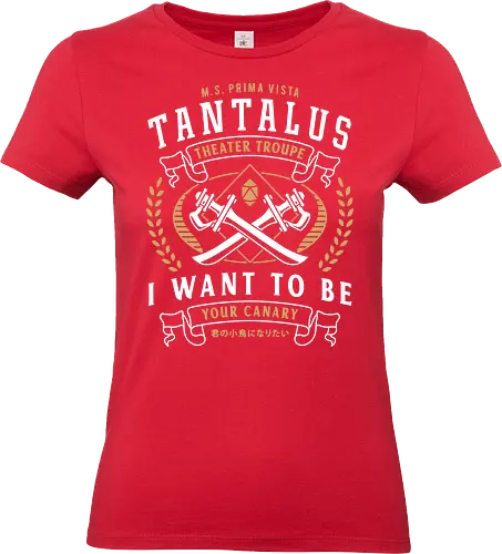 Tantalus Theater Troupe Emblem - final 9, final 7, final ix, quina quen, Cactus, yitan, Kupo, Kweh, final xiv, ff14, Cloud, Villain, video game, fat chocobo, vivi ornitier, black mage, fantasy - Standard T-Shirt (Frauen)