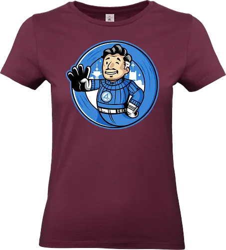 Stretchy Boy - demonigote, design, parody, comic, vault, fantastic, four, pedro, pascal - Standard T-Shirt (Frauen)