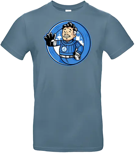 Stretchy Boy - demonigote, design, parody, comic, vault, fantastic, four, pedro, pascal - Standard T-Shirt