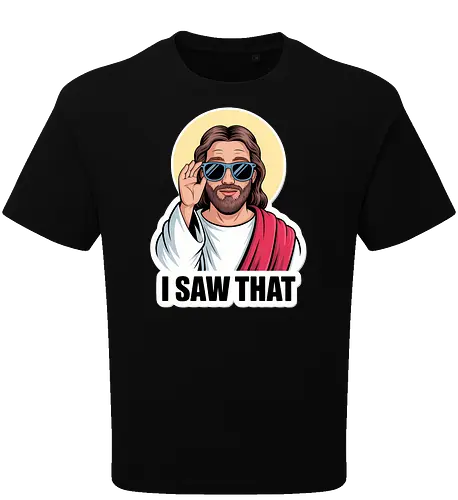 I Saw That" Cool Jesus with Sunglasses