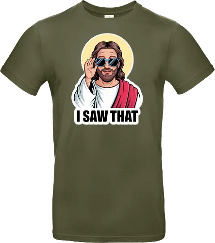 I Saw That" Cool Jesus with Sunglasses