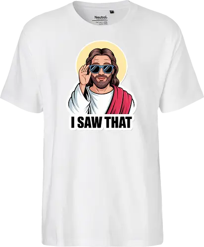 I Saw That" Cool Jesus with Sunglasses