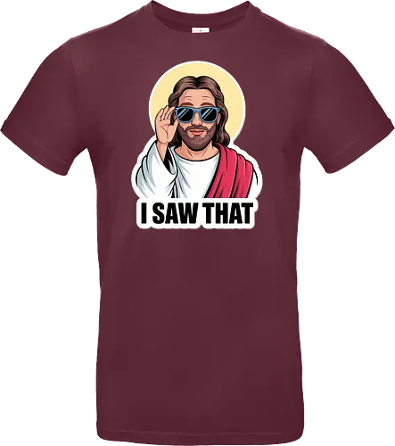 I Saw That" Cool Jesus with Sunglasses