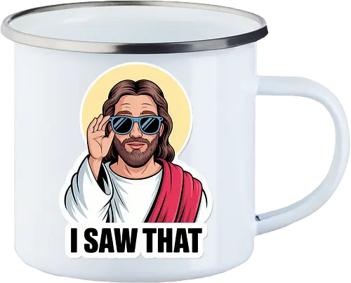 I Saw That" Cool Jesus with Sunglasses