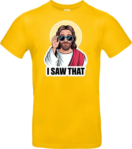 I Saw That" Cool Jesus with Sunglasses