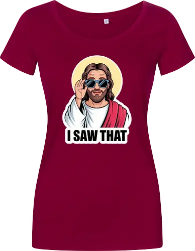 I Saw That" Cool Jesus with Sunglasses