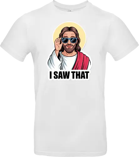 I Saw That" Cool Jesus with Sunglasses