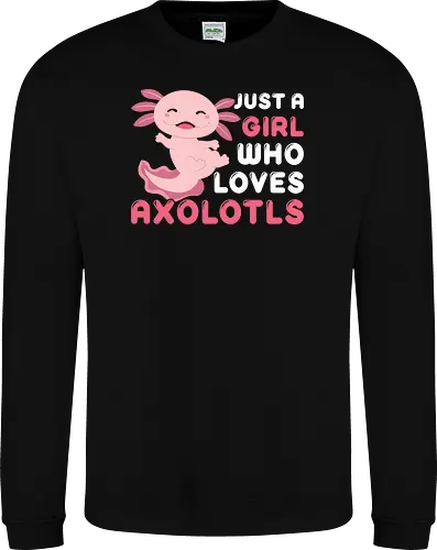 Just a girl who loves axolotls