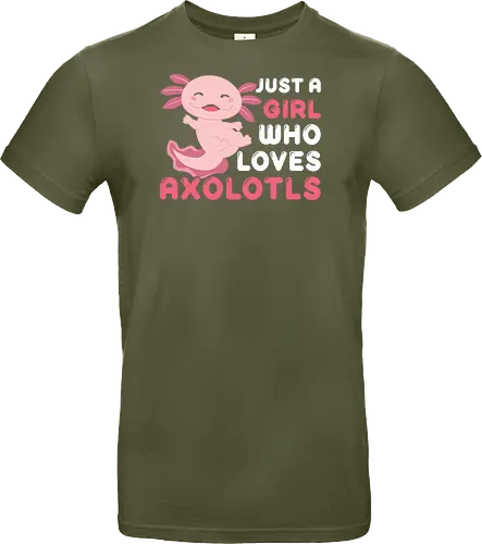 Just a girl who loves axolotls