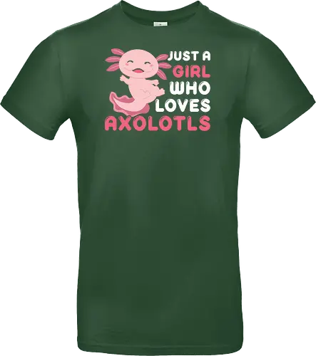 Just a girl who loves axolotls