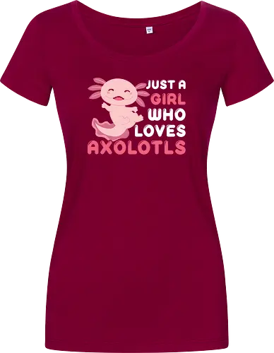 Just a girl who loves axolotls
