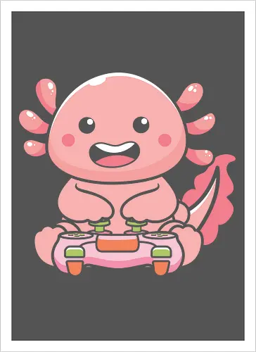 Axolotl and video game