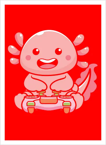Axolotl and video game