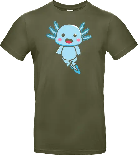 Axolotl blue
