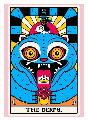 Derpy Tarot Card