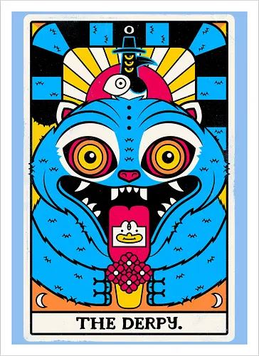 Derpy Tarot Card