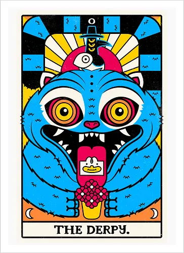Derpy Tarot Card