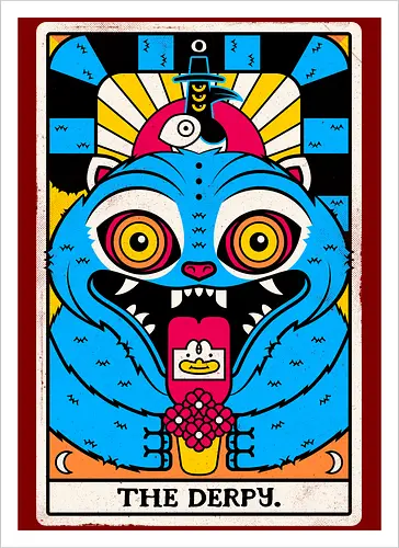 Derpy Tarot Card