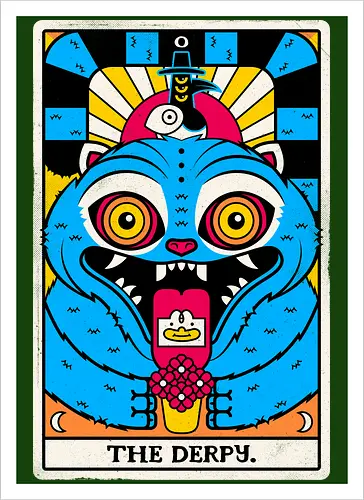 Derpy Tarot Card