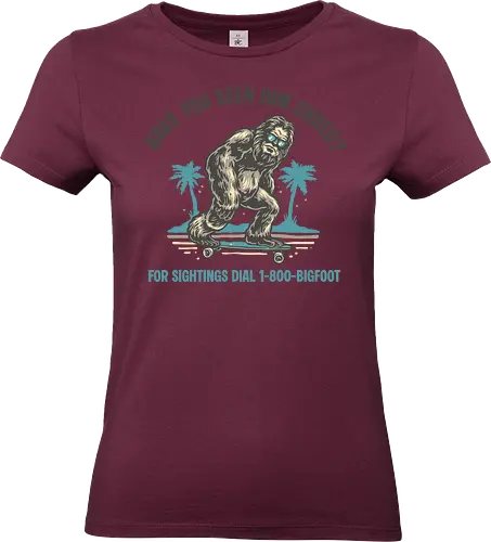 Have you seen him shred? - Creature, myth, mythical, skateboard, funny, humor, cool - Standard T-Shirt (Frauen)