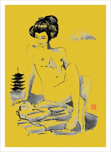 nude on the hill