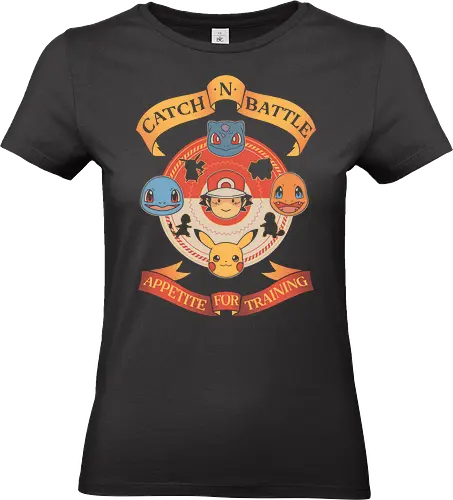 Catch battle - Pocket - Standard T-Shirt (Frauen)