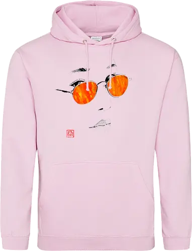 orange glasses
