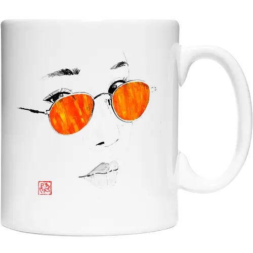 orange glasses