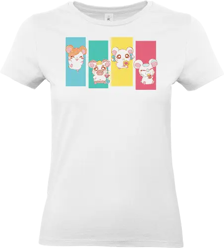 Color hams - hamtaro - Standard T-Shirt (Frauen)