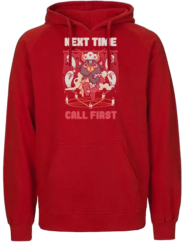 Nex time - cute evil - Fairtrade Hoodie