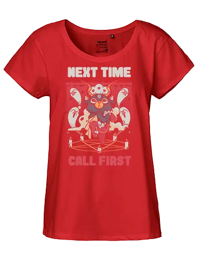 Nex time - cute evil - Fairtrade Girl Shirt