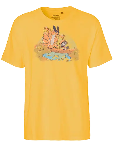 Across the river - naruto snoop - Fairtrade T-Shirt