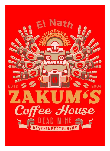 Zakum Coffee Emblem