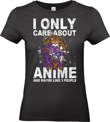 I Only Care About Anime & 3 People - Here's the title, description, and keywords for the "I Only Care About Anime and Maybe Like 3 People" art, optimized for SEO:  Title: "I Only Care About Anime & 3 People" Meruem Hunter x Hunter Art  Description: Show your true priorities with this humorous "I Only Care About Anime and Maybe Like 3 People" art print. Featuring a stylized illustration of Meruem from Hunter x Hunter, this design perfectly captures the dedication of an anime fan with a touch of introverted wit. Ideal for HxH enthusiasts, anime lovers, Meruem, Hunter x Hunter, nerdy, geeky, and anyone who prefers their fictional worlds over most social interactions. A perfect gift for the true otaku!  Keywords: Anime, HxH, I only care about anime, funny anime, anime fan, otaku, manga, Chimera Ant, introvert, anime quote, quirky, fandom, anime art, fan merchandise, fictional worlds, anime lover, anime gift - Standard T-Shirt (Frauen)