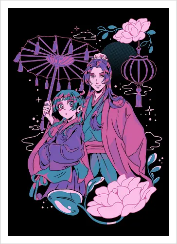 Apothecary lovers - Apothecary diaries anime - Kunstdruck