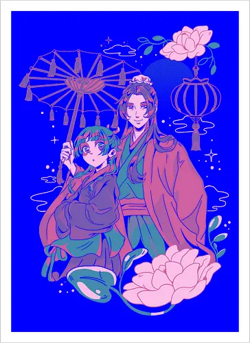 Apothecary lovers - Apothecary diaries anime - Kunstdruck